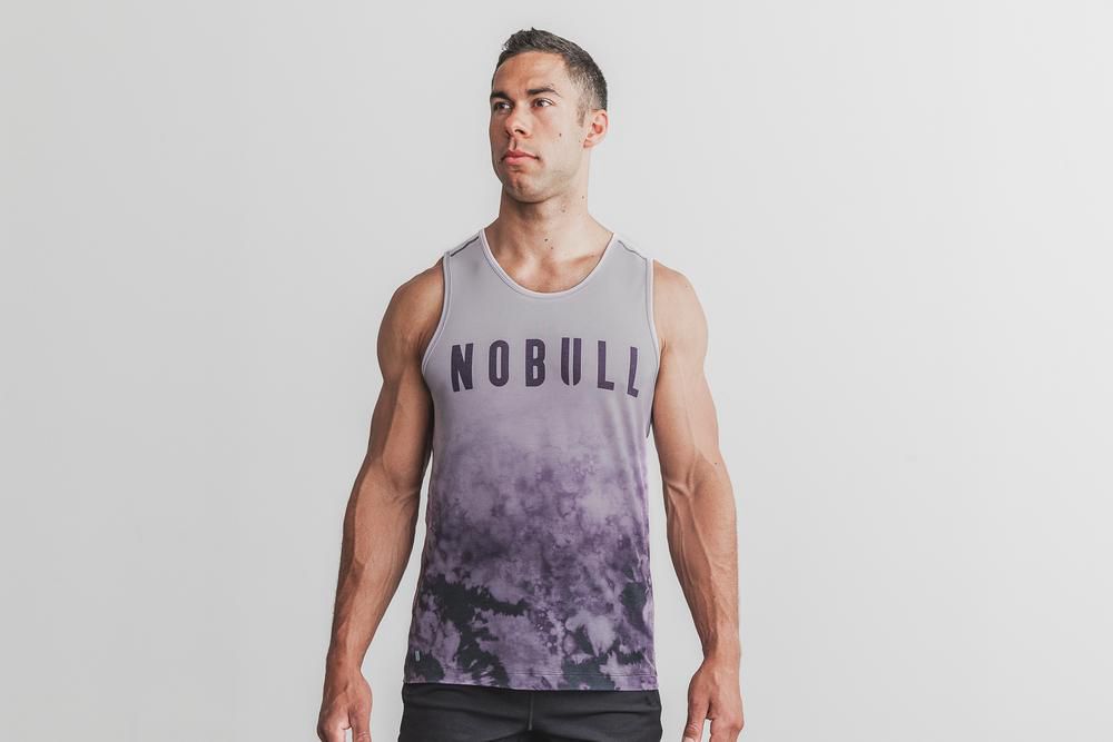 NOBULL Tank Üstleri Erkek - Mor - Turkiye (PNA-219843)